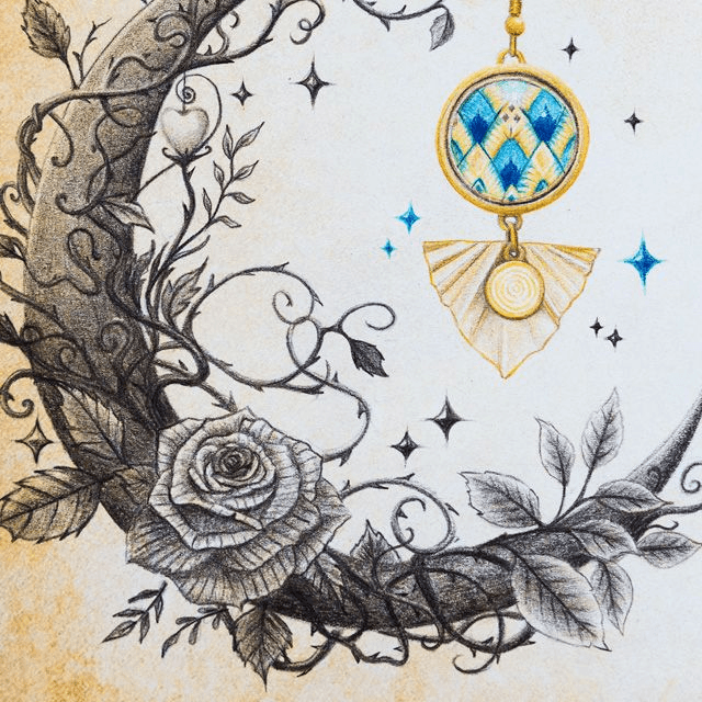 Lune étincellante