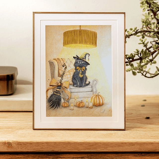 Pack Duo A5 : Chat mystique & La lune étincelante