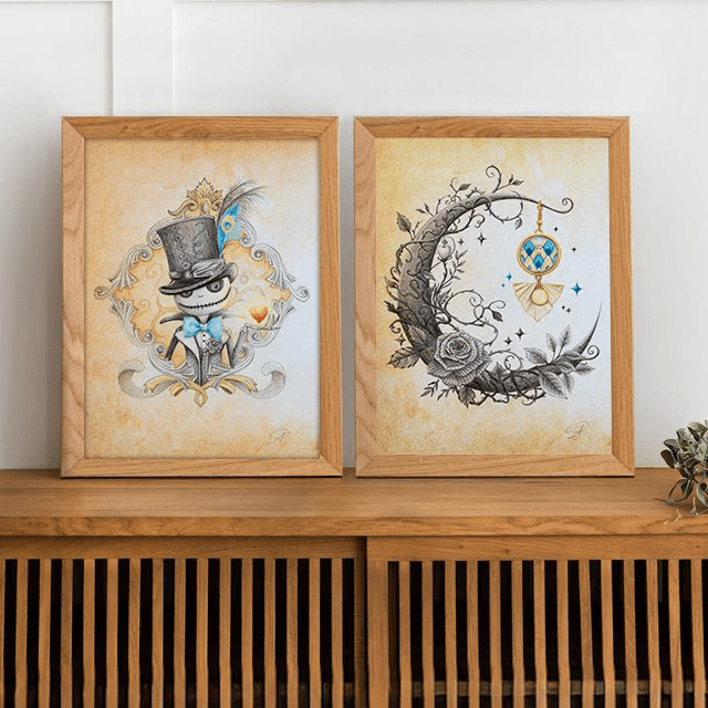 Pack Duo A4 : Jack et ses plumes élégantes &amp; La lune étincelante
